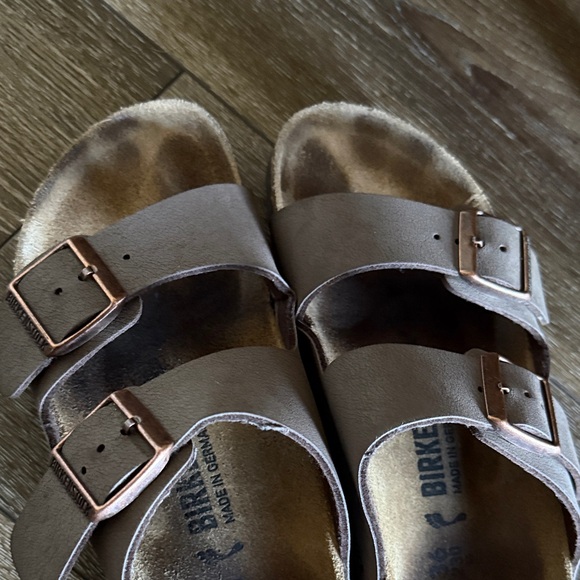 Birkenstock Arizona Mocha Sandals - Picture 9 of 12